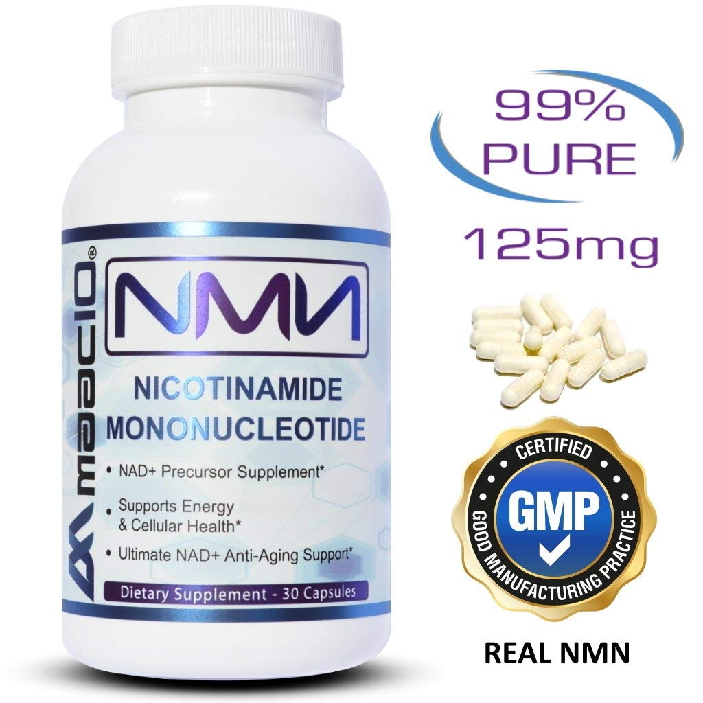 MAAC10 NMN, empaque con marca visible para claridad y confianza.