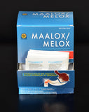 Paquetes de 12 tabletas Maalox Max listos para exhibir