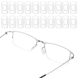 Mabor almohadillas nasales rectangulares de silicona, confort prolongado para gafas.