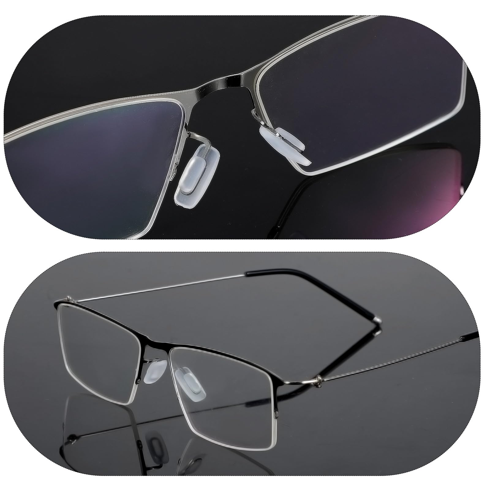 Mabor conjunto de repuestos para gafas, listo para uso continuo.