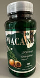 MACA XL: envase de 60 cápsulas para conveniencia y suministro natural.