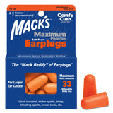 Mack's tapones de espuma protegen contra ruidos para dormir