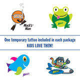 Tapones Mack's para natación de niños, sellado suave para comodidad.