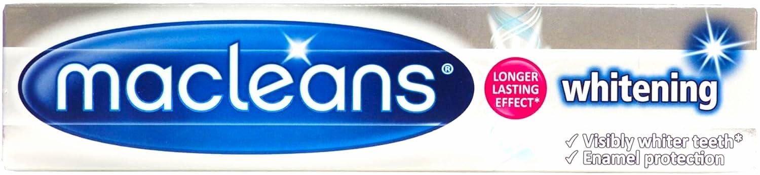 Sonrisa más fresca gracias a Macleans en uso diario.