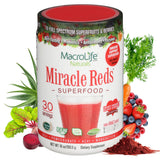 MacroLife Miracle Reds, envase de 30 porciones para uso diario