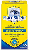 MacuShield botella-dosis-diaria brinda apoyo ocular diario para uso sencillo