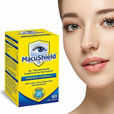 MacuShield etiqueta-paquete presenta una imagen clara del producto para decisión informada