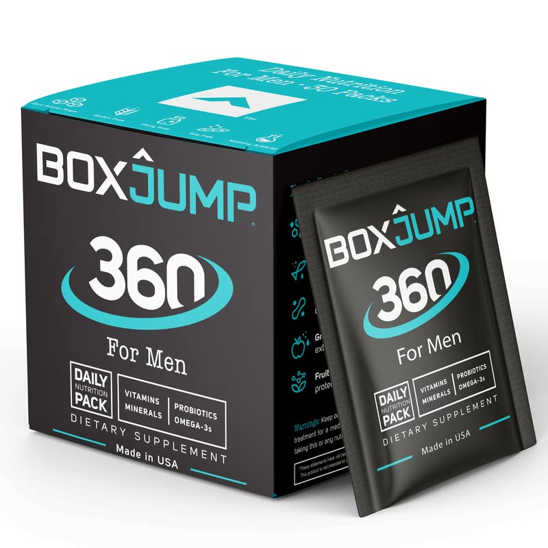 Made Man multivitamínico diario: pack de una dosis para energía y apoyo cotidiano