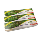 Pasta dental Madina Neem, 6 tubos, menta avanzada para aliento fresco