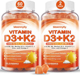 Maennyliy gominolas D3 K2 sabor naranja, apoyo a la absorción de calcio