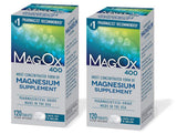 Mag-Ox 400: botella de tabletas para la rutina diaria.