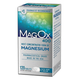 Mag-Ox pildoras magnesio-oxide, formato compacto para uso diario.
