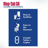MAG-TAB SR magnesio lactato con alta biodisponibilidad para bienestar diario
