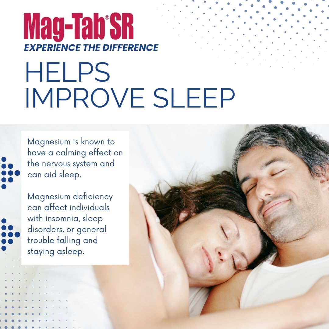MAG-TAB SR favorece sueño relajante y calma nocturna