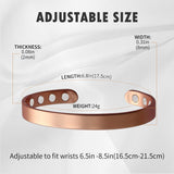 Pulsera MagEnergy libre de níquel para piel sensible