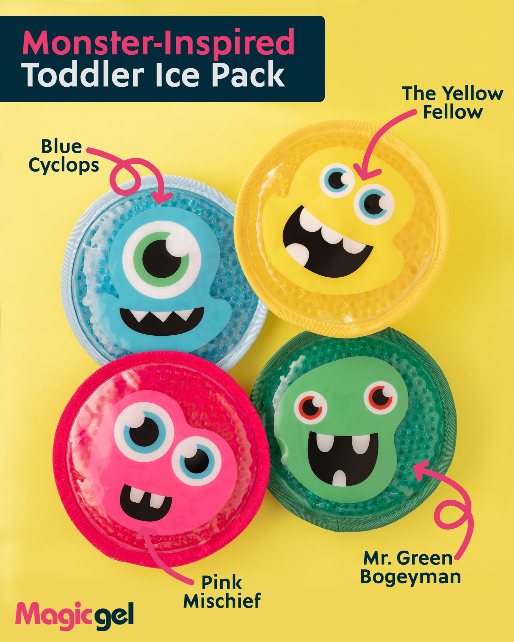 Magic Gel, pack de 4, ideal para primeros auxilios en casa