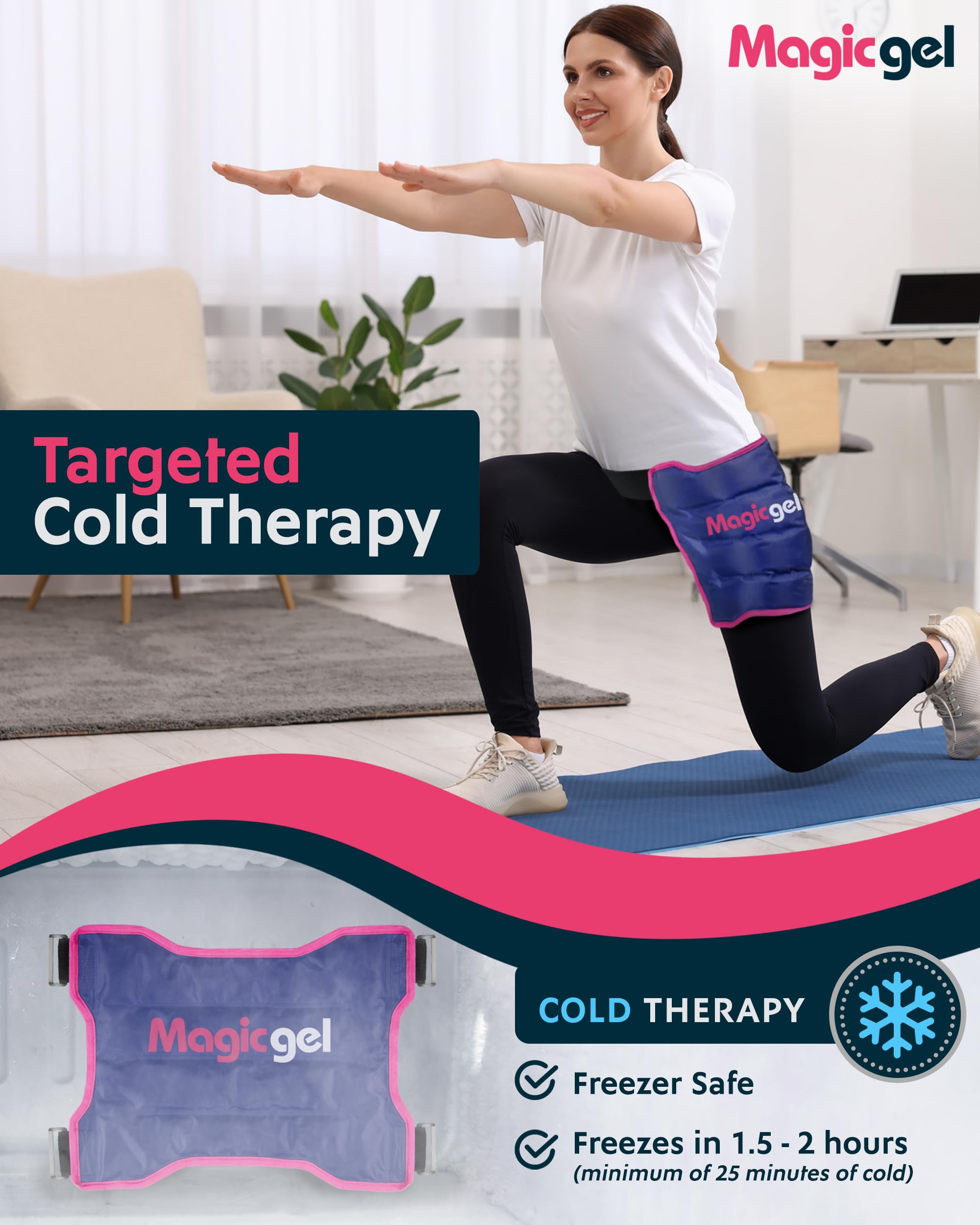 Magic Gel Uso postoperatorio para cadera: aplicación precisa