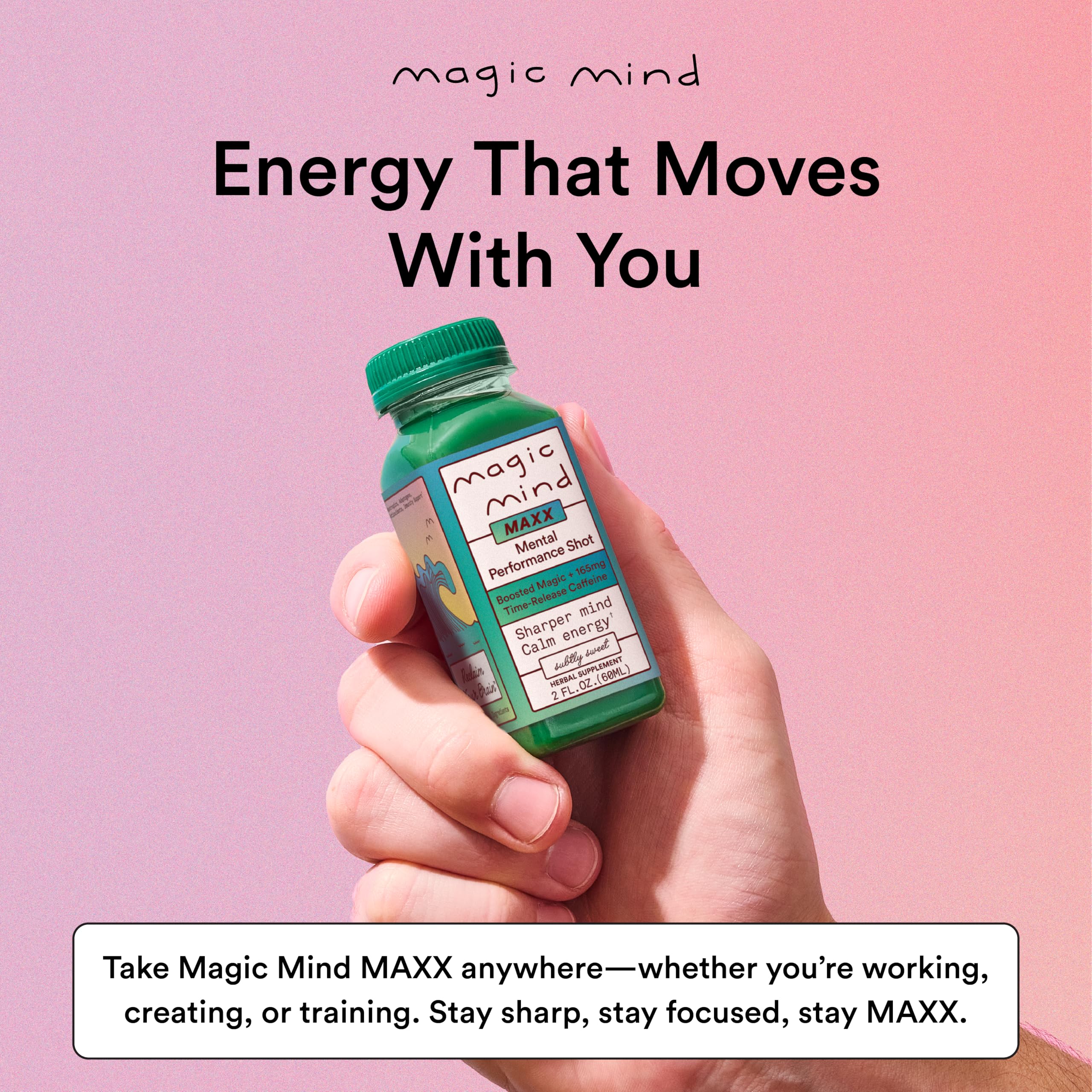 Magic Mind MAXX, dosis potenciando inmunidad con cordyceps y vitamina C