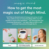 Magic Mind paquete de 15 dosis para planificar la jornada