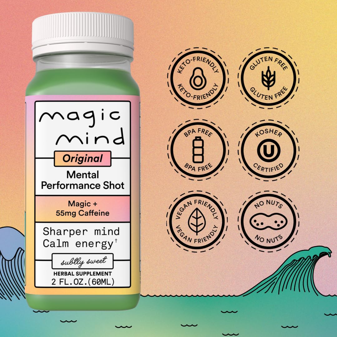 Magic Mind sabor agave suave para sorber sin esfuerzo