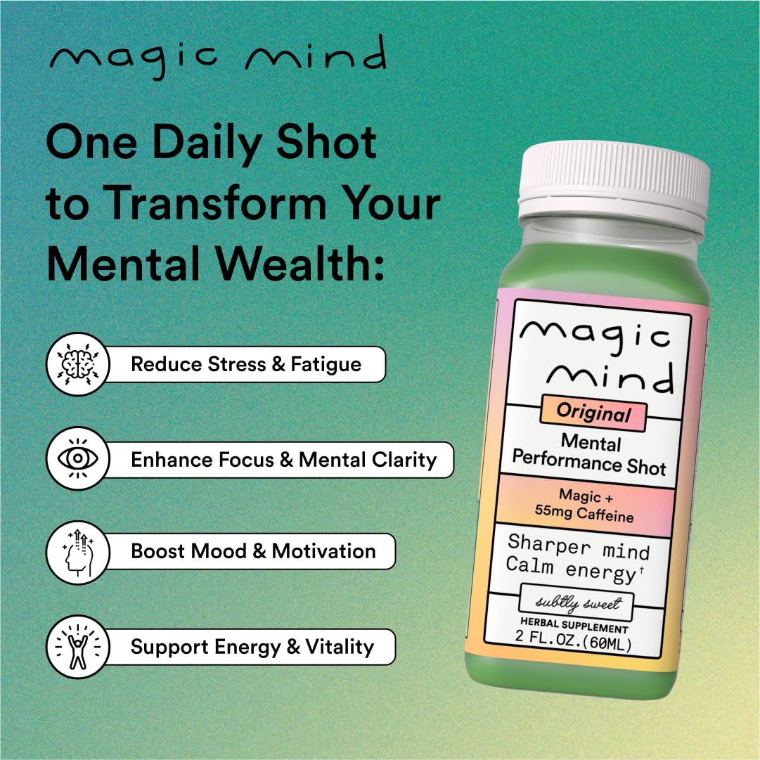 Magic Mind uso diario para apoyar la atención durante tareas largas