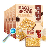 Magic Spoon barra proteica Smores en empaque, ideal para llevar y conservar sabor.