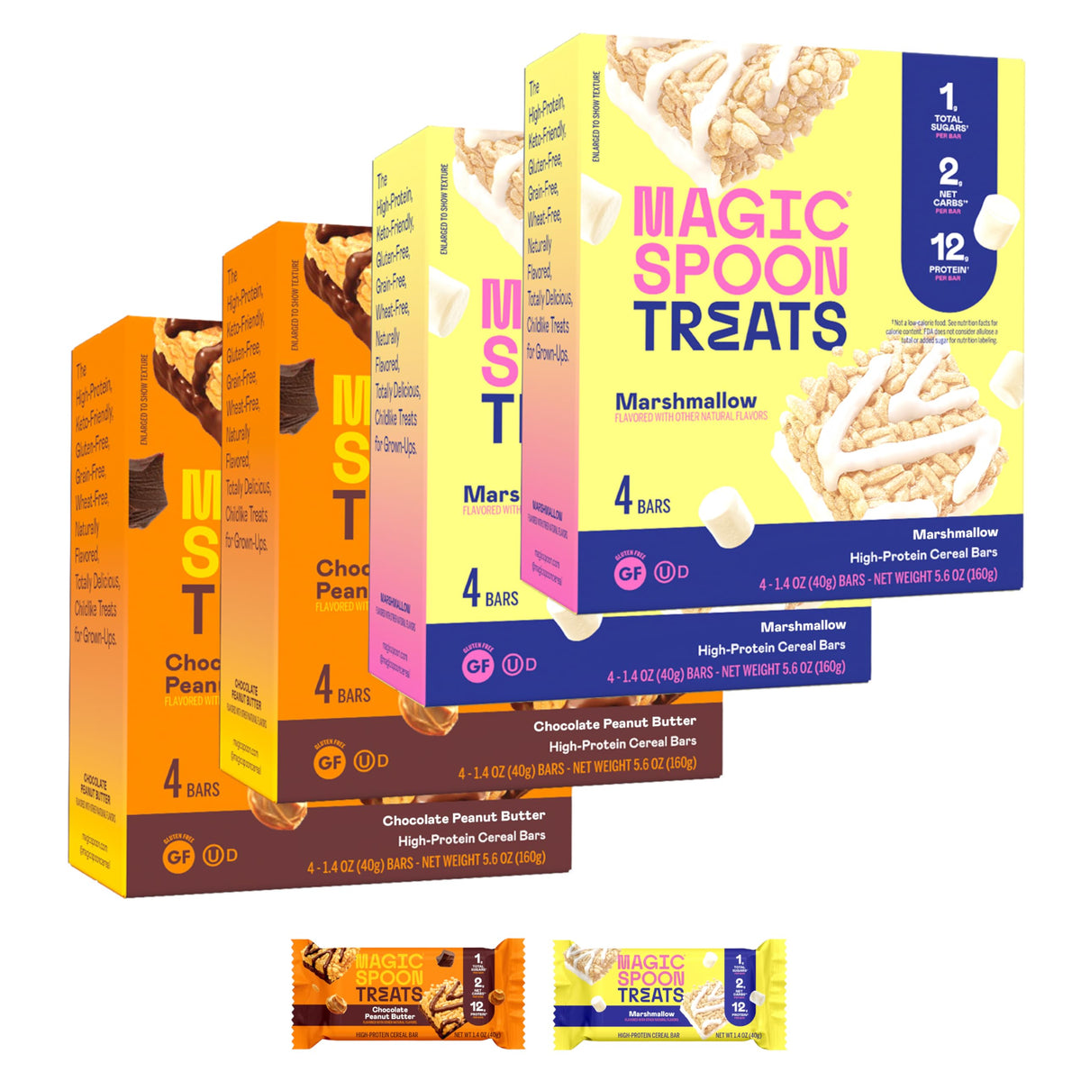 Magic Spoon Treats barra chocolate-mantequilla-de-maní: snack proteico sabroso