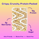 Magic Spoon Treats barra proteina bajo-carb, opción baja en carbohidratos para cetogénica