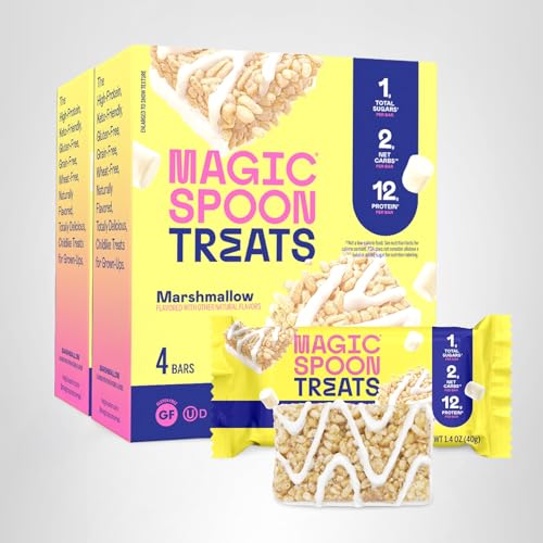 Magic Spoon Treats barra proteica malvavisco, ideal para gimnasio