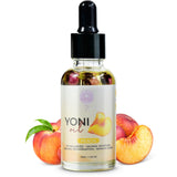 Magic V Steam Yoni Aceite: botella rosa para cuidado íntimo y aroma agradable.