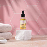 Magic V Steam Yoni Oil, alivio para pelo encarnado e irritaciones.