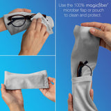 MagicFiber diseño ultraligero y compacto para bolsos y bolsillos.