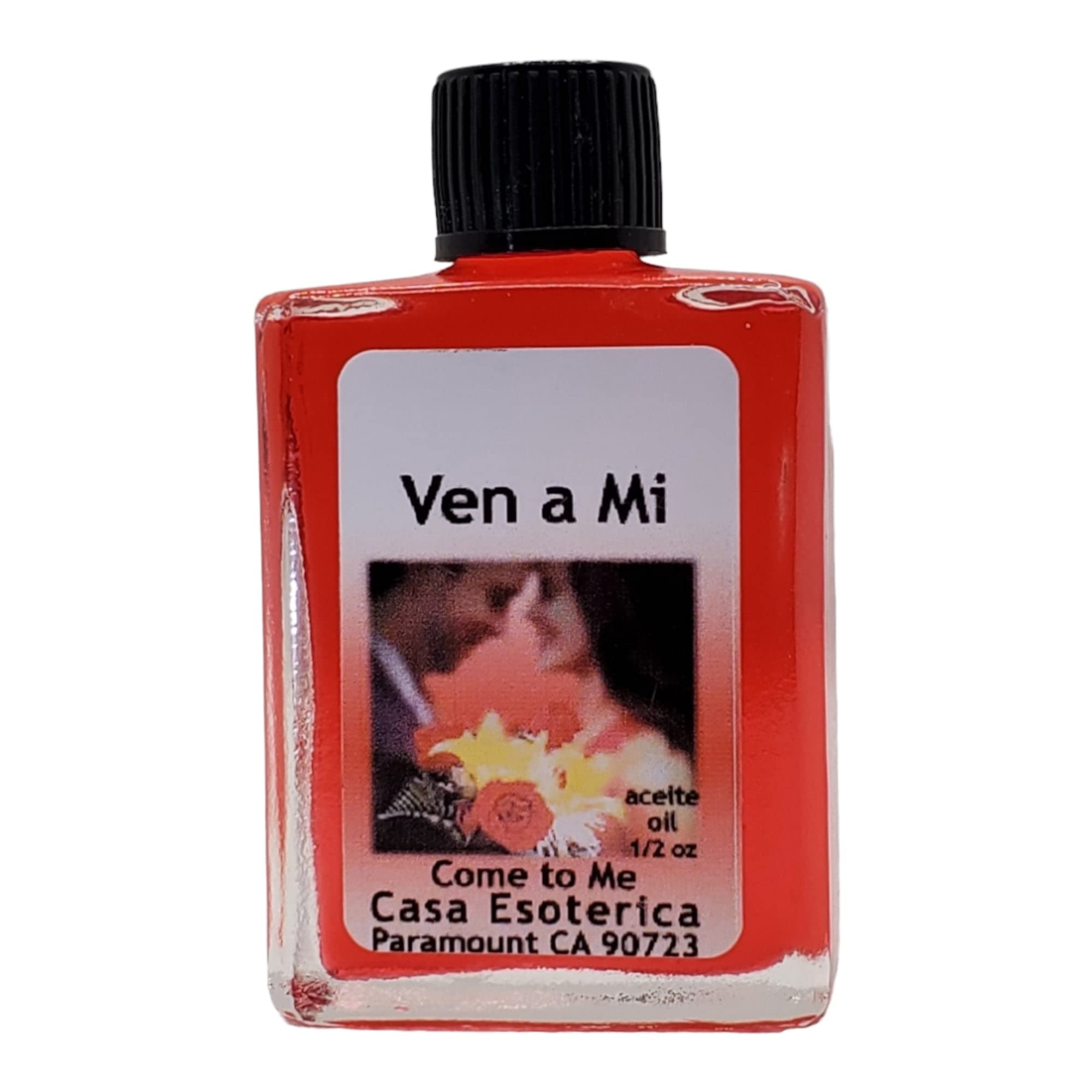 MAGICK SPACE Ven a Mi Aceite, frasco portátil para llevar y rituales rápidos.