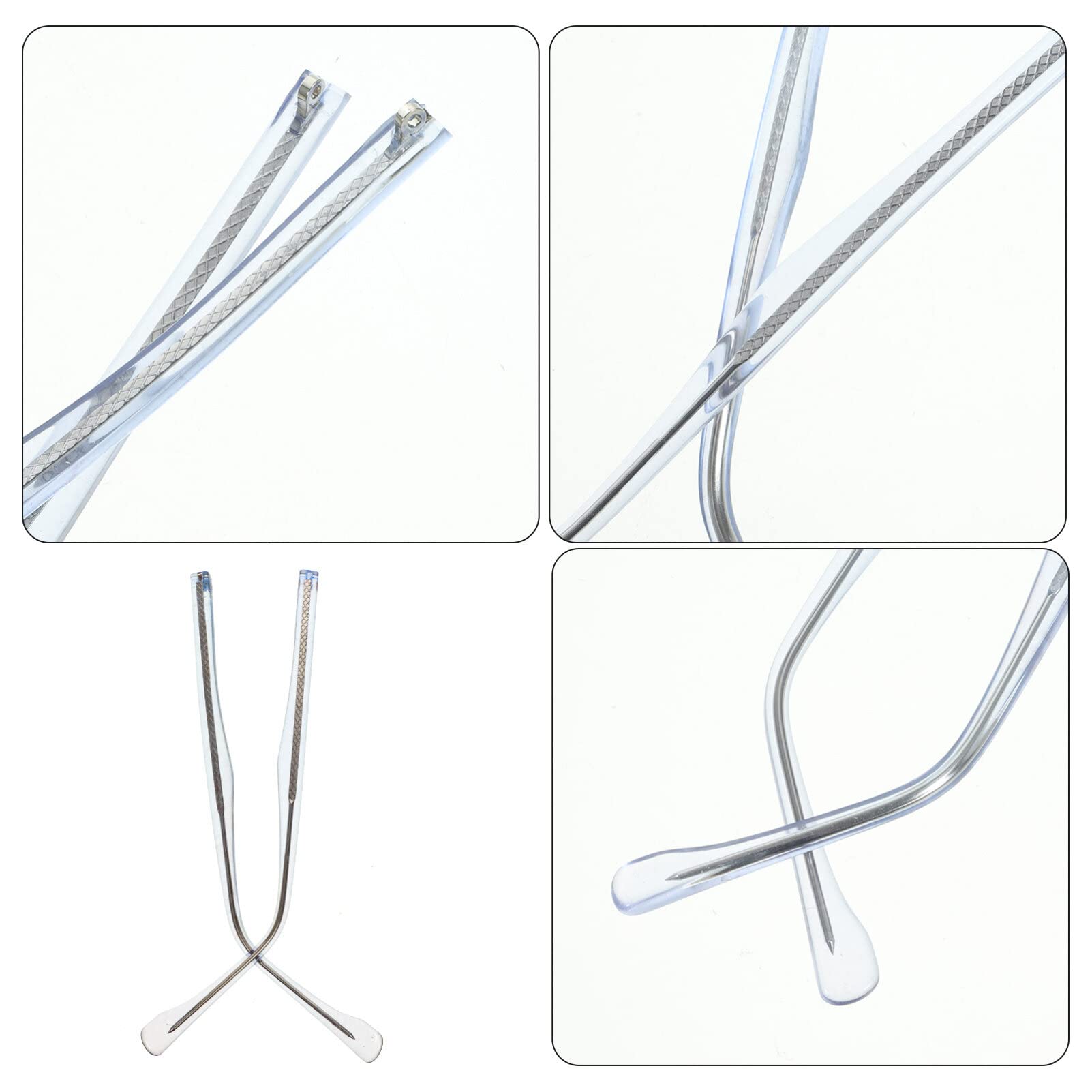 Pieza MAGICLULU de repuesto para anteojos de metal, duradera y fácil de colocar