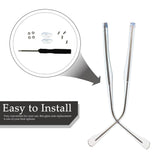 Kit MAGICLULU de reparación para anteojos de metal, solución rápida