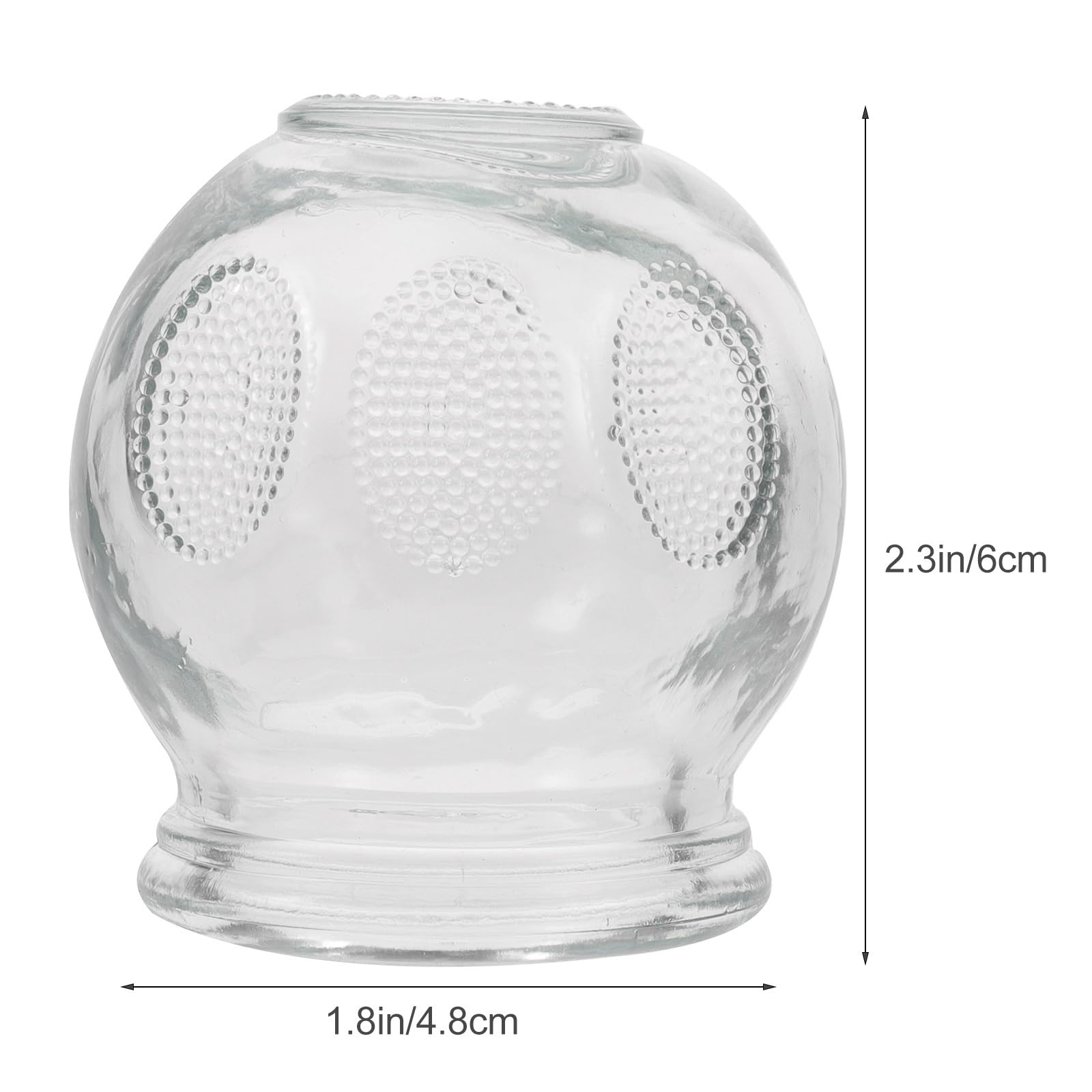 Magiclulu ventosas de vidrio para espalda, cuello, brazos y piernas.