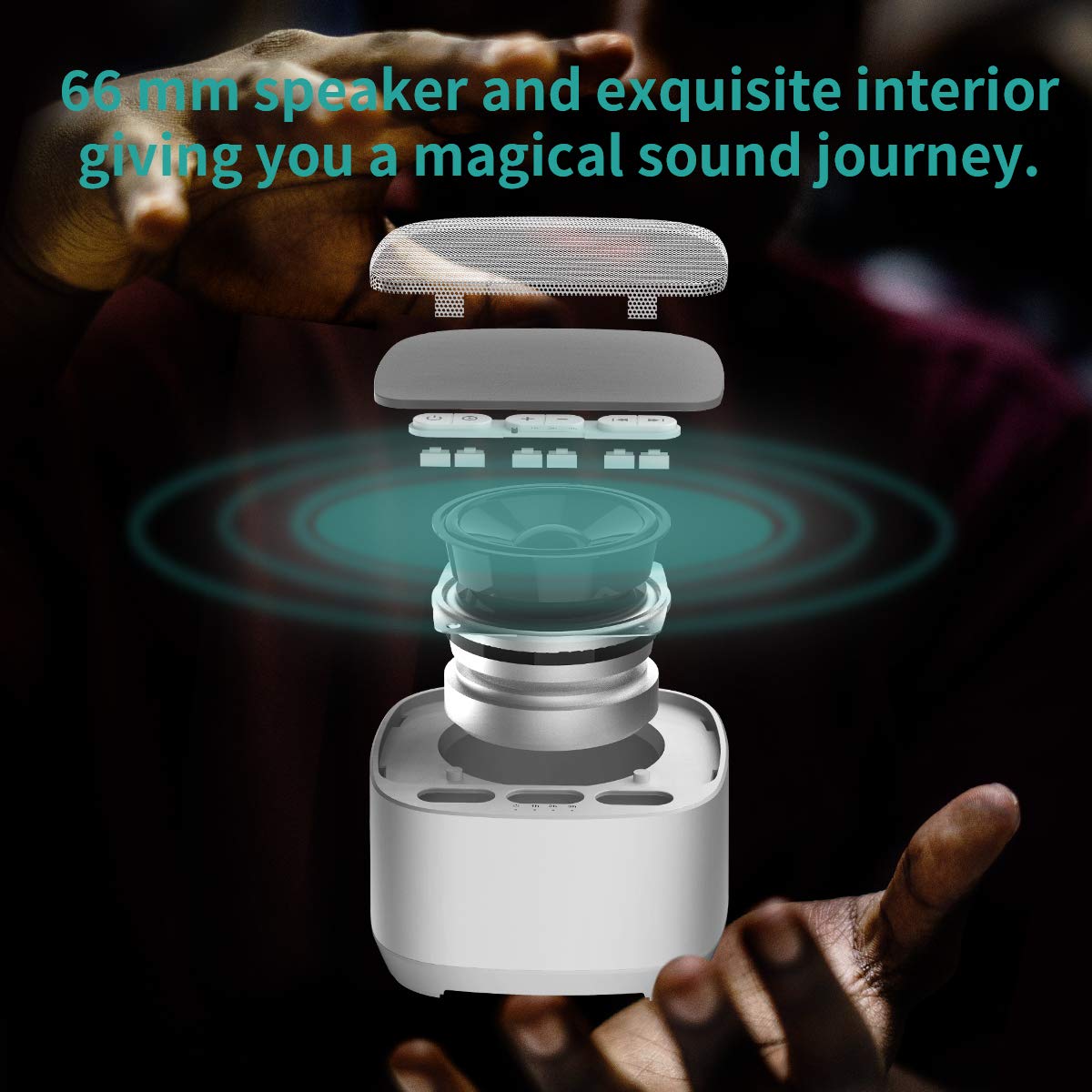 Magicteam Sleep Sound con lluvia y río, sonidos naturales para concentración.