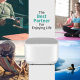 Magicteam Sleep Sound con volumen ajustable de 32 niveles para cada habitación.
