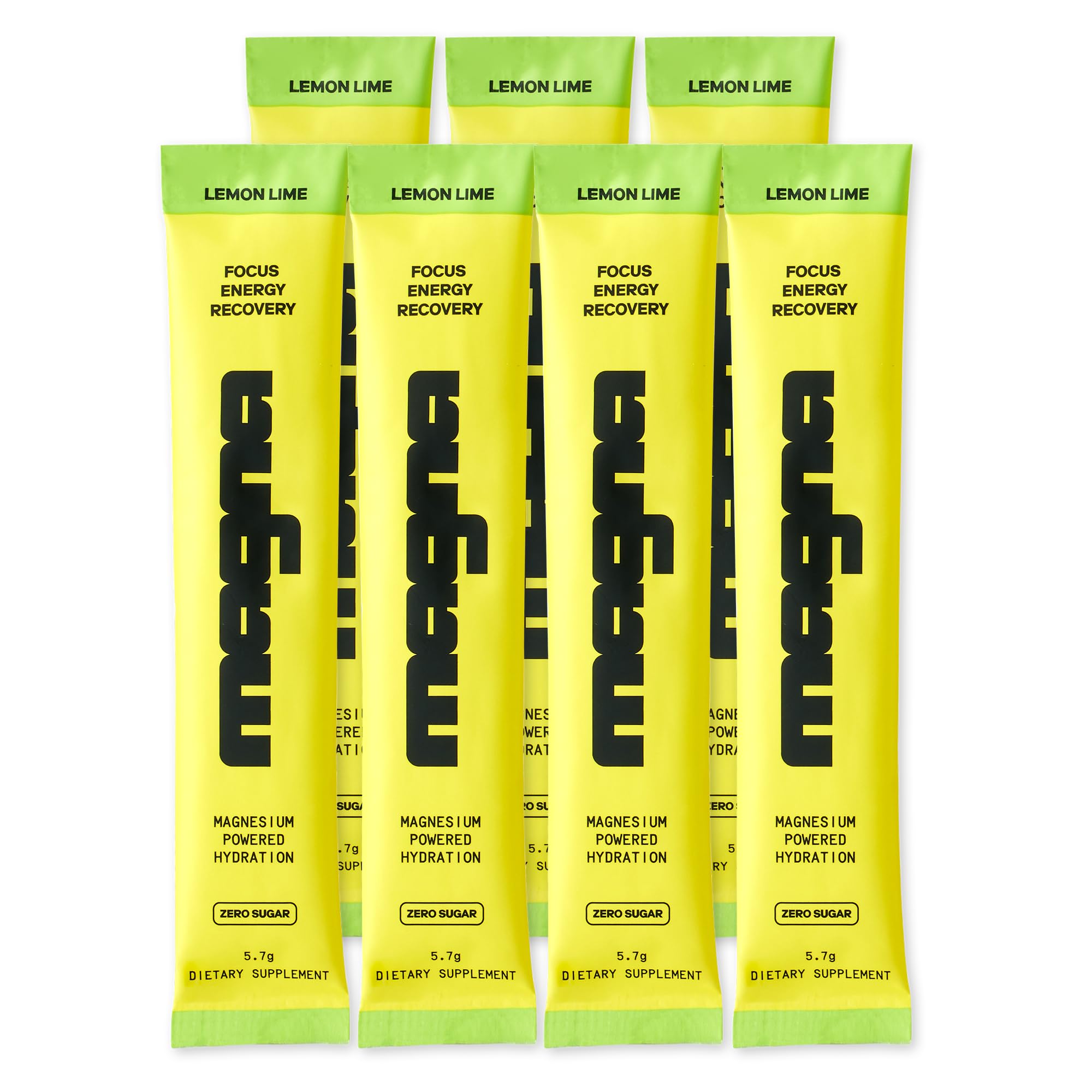 Magna polvo electrolitos sabor limón lima para hidratación rápida durante entrenamientos