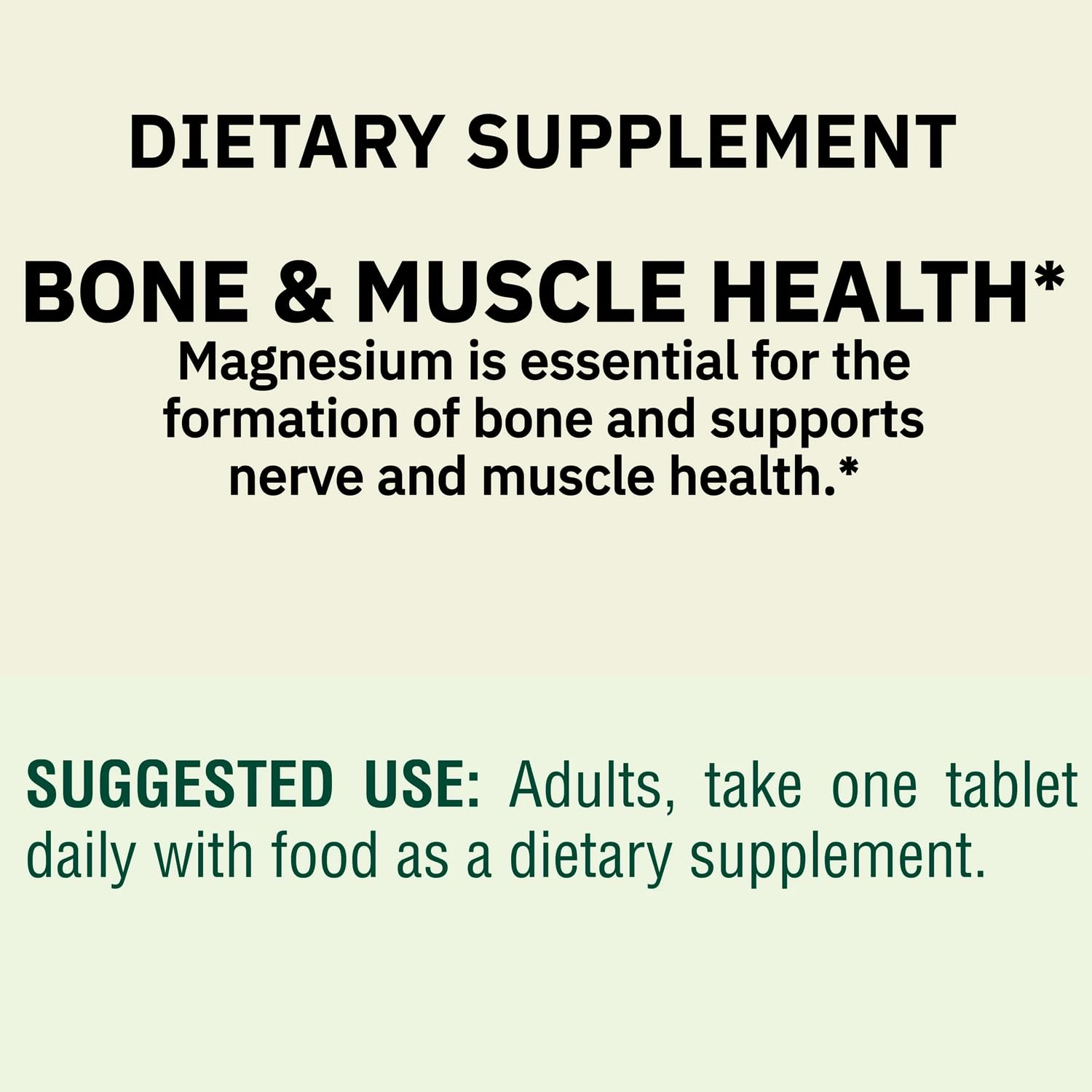 Apoyo a la salud cardiovascular con magnesio oxide 400 mg