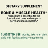 Apoyo a la salud cardiovascular con magnesio oxide 400 mg