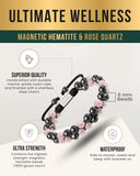 Pulsera MagnetRX ajustable para muñecas de distintos tamaños.