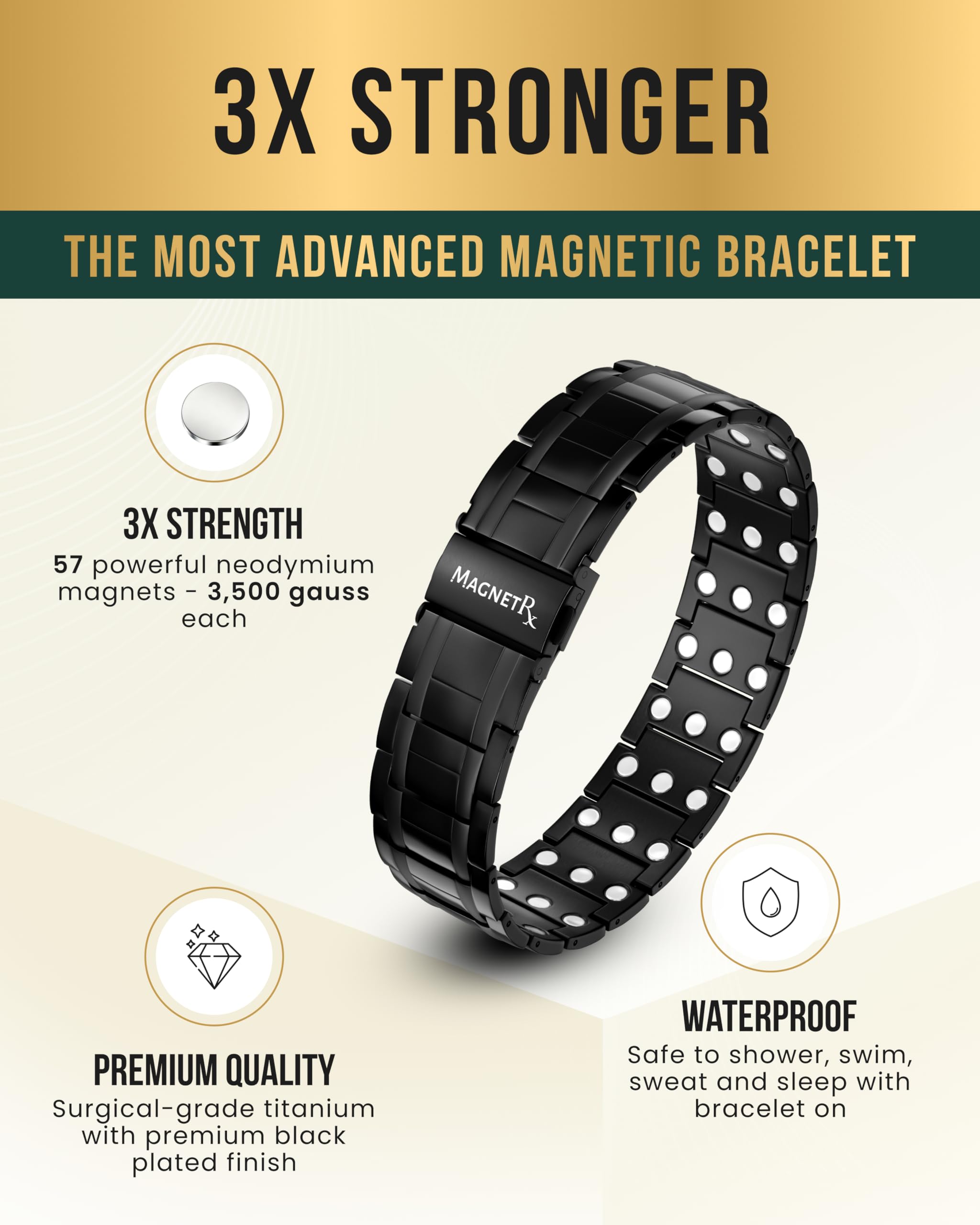 Herramienta de ajuste incluida para personalizar el tamaño del brazalete.