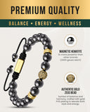 Pulsera magnetrx ajustable para mujeres y hombres, talla universal.