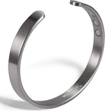 Pulsera magnética MagnetRX para hombre en acero inoxidable, diseño elegante