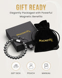 Uso diario con estilo, pulsera MagnetRX para cualquier look.