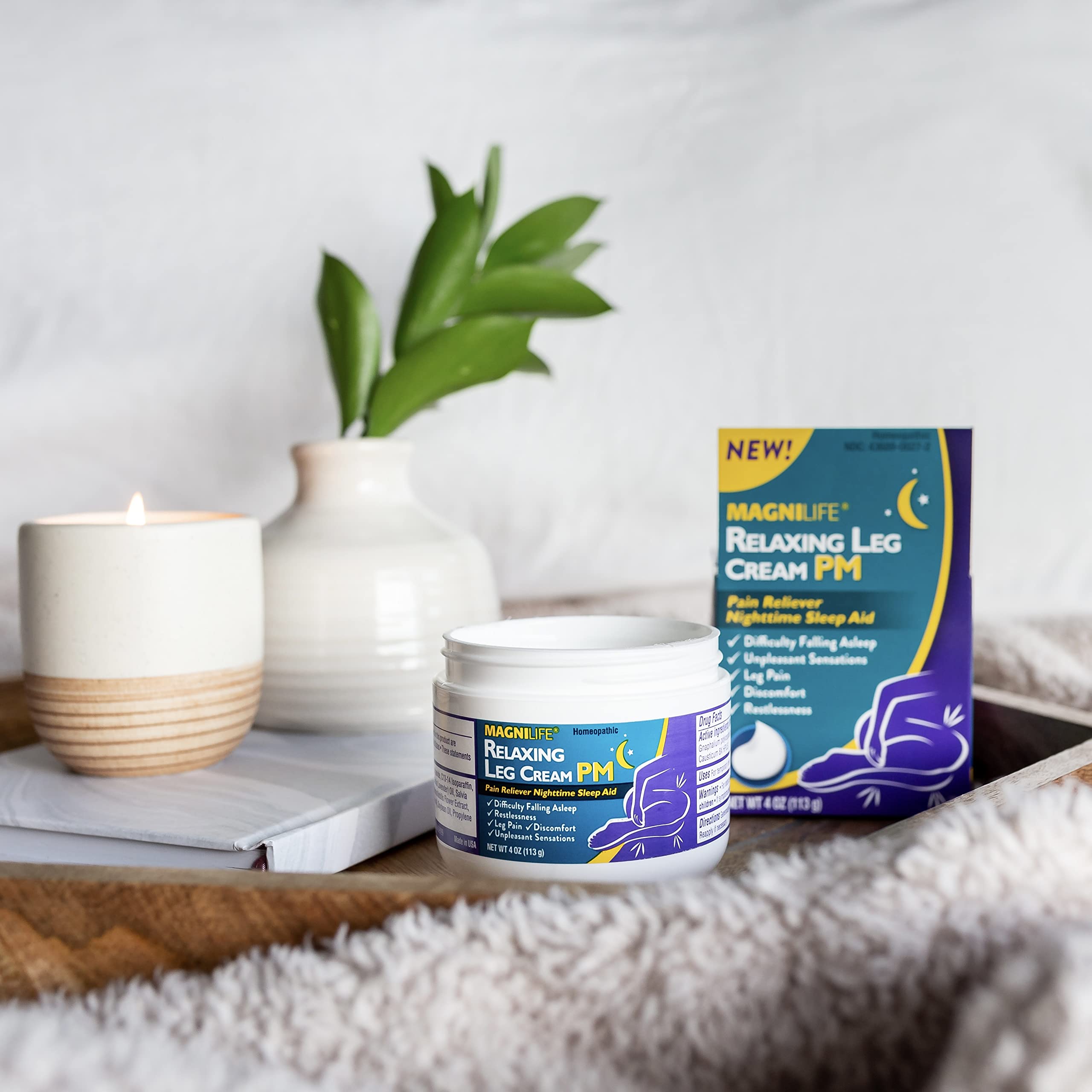 MagniLife Crema Piernas Absorción Rápida: se aplica sin grasa