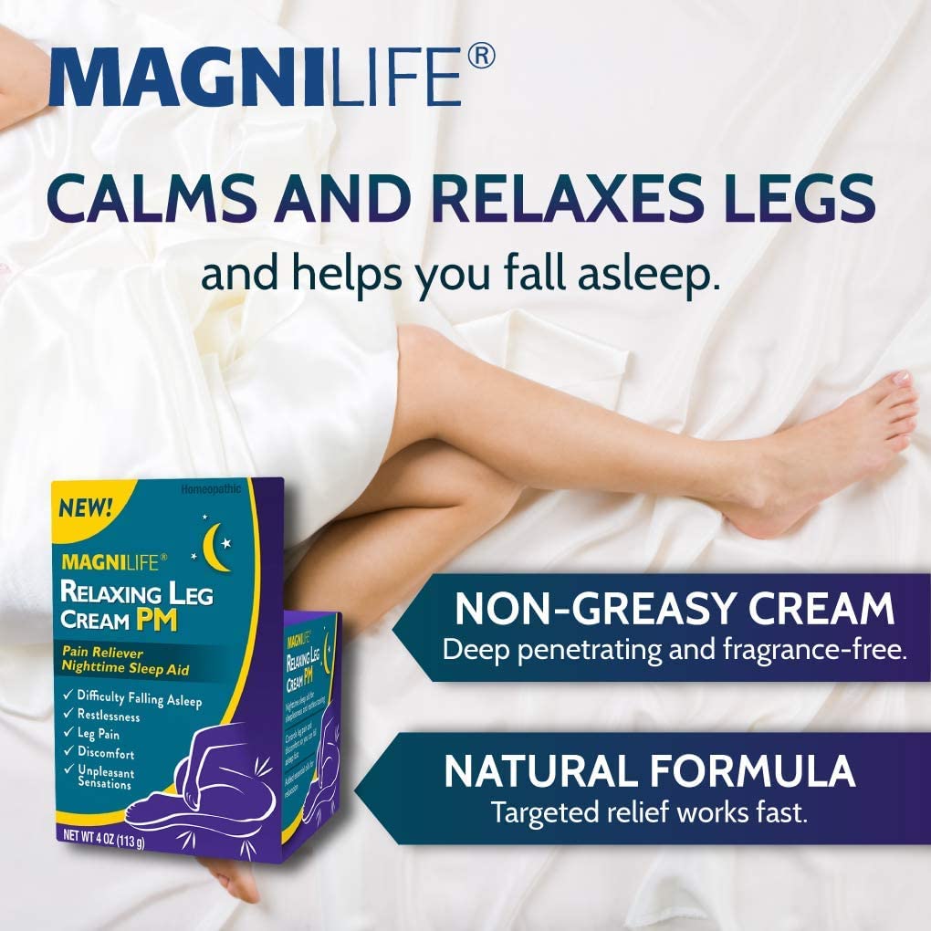 MagniLife Crema Piernas Aplicación Nocturna: uso externo seguro para descanso