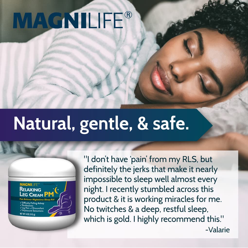 MagniLife Crema Piernas Ingredientes Homeopáticos: contiene soporte suave para dormir