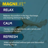 MagniLife Crema Piernas Lavanda Calma: fragancia suave para relajarse